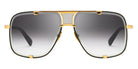Dita® MACH-FIVE Sunglasses DT DRX-2087-A-BLK-GLD-64-Z 64 - Matte Black/Yellow Gold