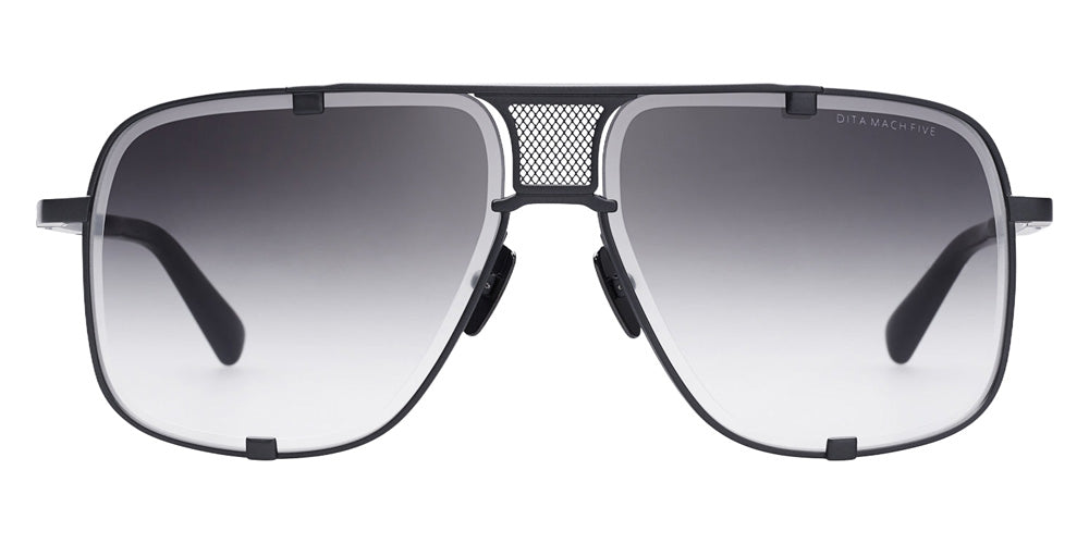 Dita® MACH-FIVE Sunglasses DT DRX-2087-H-BLK-BLK-64 64 - Black Iron