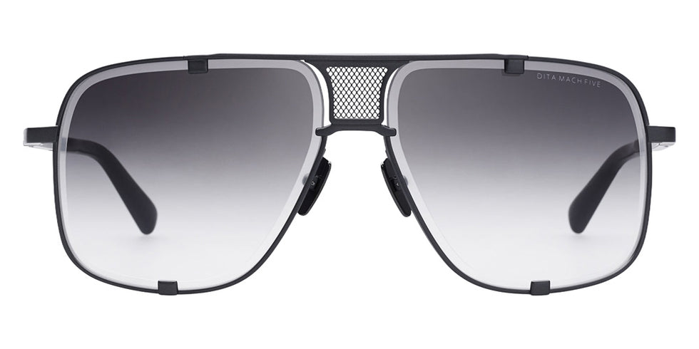 Dita® MACH-FIVE Sunglasses DT DRX-2087-H-BLK-BLK-64 64 - Black Iron