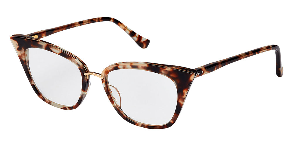 Dita® Rebella Eyeglasses DT DRX-3031-E-CMT-GLD-51-Z 51 - Cream Tortoise/Gold