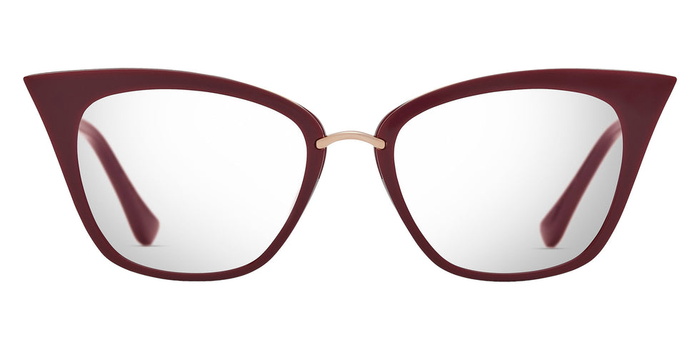 Dita® Rebella Eyeglasses DT DRX-3031-F-MAR-ROS-51 51 - Maroon/Rose Gold