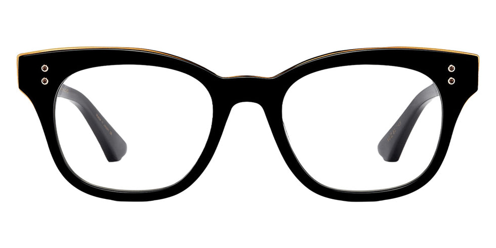 Dita® Rhythm Eyeglasses DT DRX-3039-A-BLK-GLD-50-Z 50 - Black/Gold