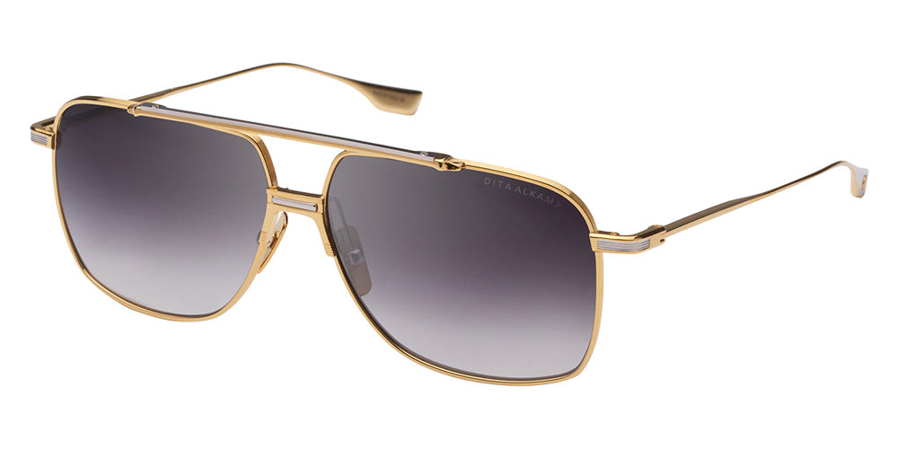 Dita® ALKAMX Sunglasses DT DTS100-A-01 61 - Yellow Gold Silver