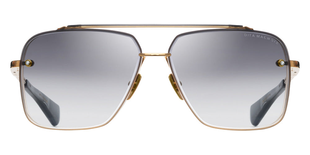 Dita® MACH-SIX - INOVATI™ Sunglasses DT DTS121-62-01-NV-D 62 - Yellow Gold/Black Rhodium