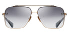 Dita® MACH-SIX Sunglasses DT DTS121-62-01-Z 62 - Yellow Gold/Black Rhodium