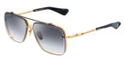 Dita® MACH-SIX Sunglasses DT DTS121-62-01-Z 62 - Yellow Gold/Black Rhodium