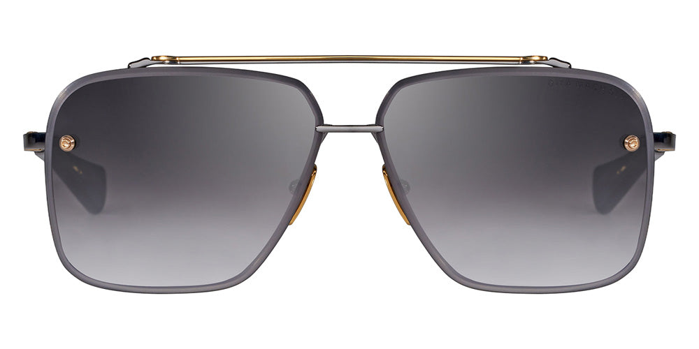 Dita® MACH-SIX Sunglasses DT DTS121-62-05 62 - Black Rhodium/Yellow Gold
