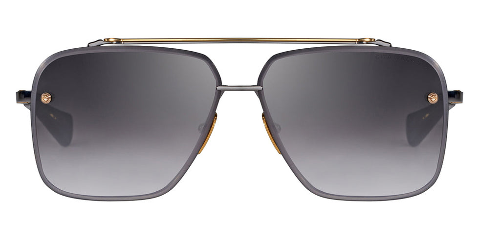 Dita® MACH-SIX Sunglasses DT DTS121-62-05 62 - Black Rhodium/Yellow Gold
