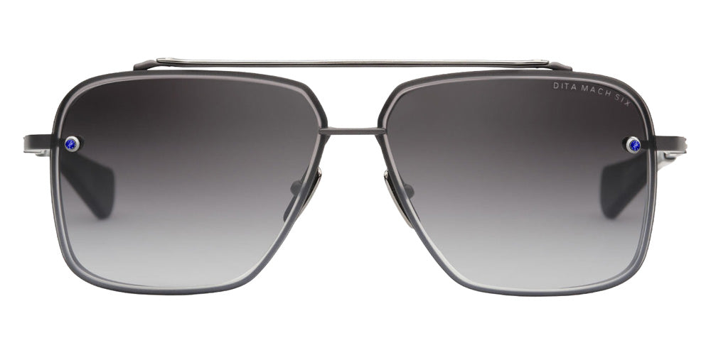 Dita® MACH-SIX - INOVATI™ Sunglasses DT DTS121-62-06-NV-S 62 - Black Iron/Matte Black