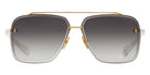 Dita® MACH-SIX Sunglasses DT DTS121-62-07 62 - Matte White/Yellow Gold