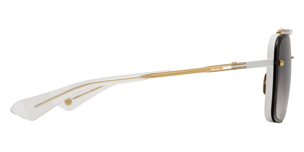 Dita® MACH-SIX Sunglasses DT DTS121-62-07 62 - Matte White/Yellow Gold