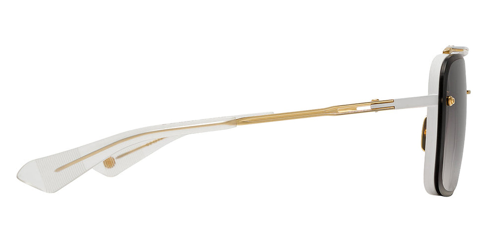 Dita® MACH-SIX Sunglasses DT DTS121-62-07 62 - Matte White/Yellow Gold