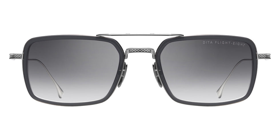 Dita® FLIGHT.008 Sunglasses DT DTS134-53-01-Z 53 - Smoke Grey Crystal/Black Palladium
