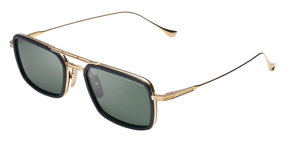 Dita® FLIGHT.008 Sunglasses DT DTS134-53-02-Z 53 - Matte Black/Gold