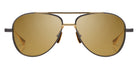Dita® SUBSYSTEM Sunglasses DT DTS141-A-02 58 - Black Iron/Yellow Gold/Golden Amber