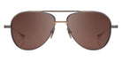 Dita® SUBSYSTEM Sunglasses DT DTS141-A-03 58 - Antique Silver/White Gold/Dark Brown