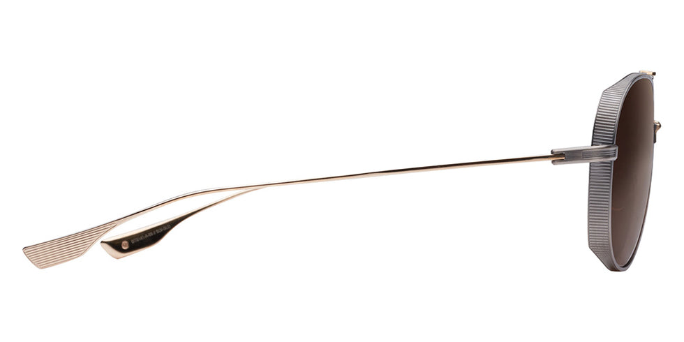 Dita® SUBSYSTEM Sunglasses DT DTS141-A-03 58 - Antique Silver/White Gold/Dark Brown