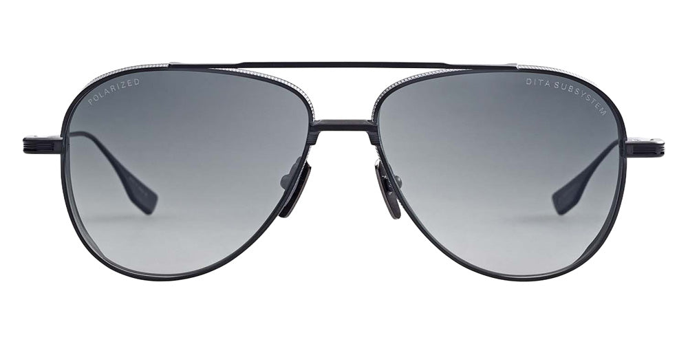 Dita® SUBSYSTEM Sunglasses DT DTS141-A-04 58 - Black Iron/Matte Black