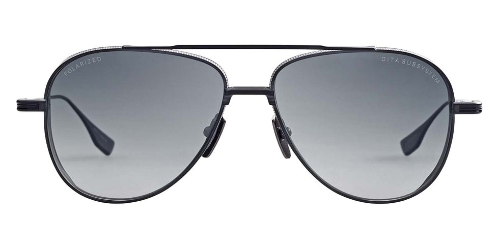 Dita® SUBSYSTEM Sunglasses DT DTS141-A-04 58 - Black Iron/Matte Black