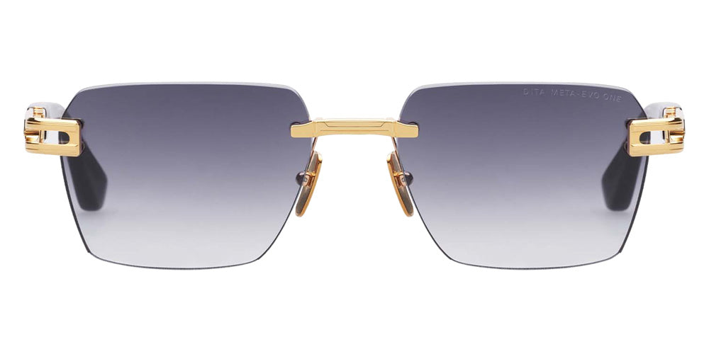 Dita® META-EVO ONE Sunglasses DT DTS147-A-01 56 - Yellow Gold/Ink Swirl