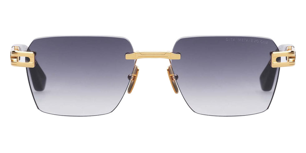 Dita® META-EVO ONE Sunglasses DT DTS147-A-01 56 - Yellow Gold/Ink Swirl