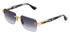 Dita® META-EVO ONE Sunglasses DT DTS147-A-01 56 - Yellow Gold/Ink Swirl