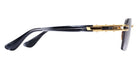 Dita® META-EVO ONE Sunglasses DT DTS147-A-01 56 - Yellow Gold/Ink Swirl
