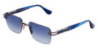 Dita® META-EVO ONE Sunglasses DT DTS147-A-02 56 - Antique Silver Blue Swirl