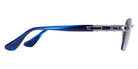 Dita® META-EVO ONE Sunglasses DT DTS147-A-02 56 - Antique Silver Blue Swirl