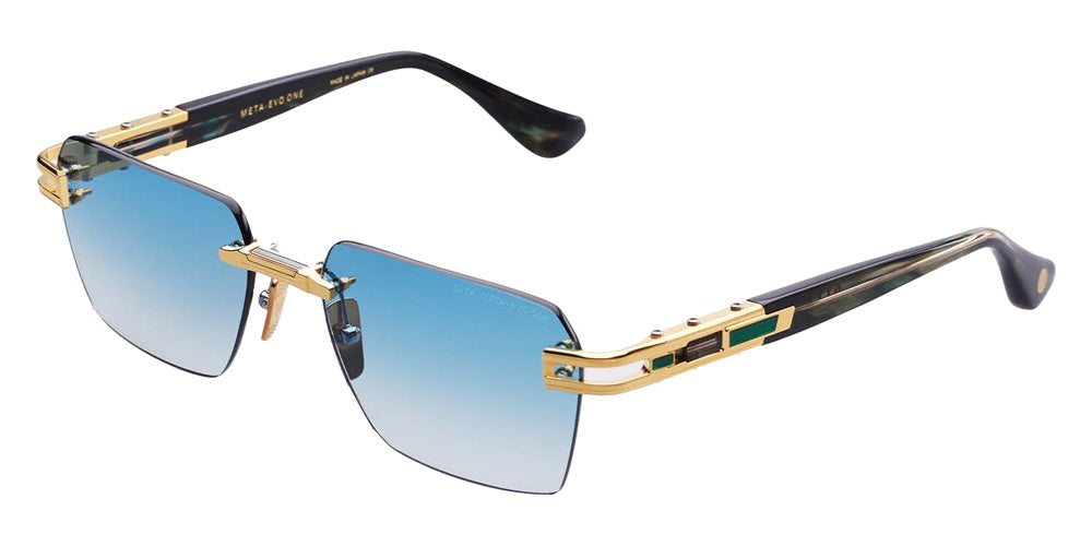Dita® META-EVO ONE Sunglasses DT DTS147-A-03 56 - Yellow Gold/Arctic Swirl