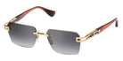 Dita® META-EVO ONE Sunglasses DT DTS147-A-04 56 - Yellow Gold/Sienna Blaze