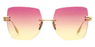Dita® EMBRA Sunglasses DT DTS155-A-02 58 - Brushed Rose Gold/Silver