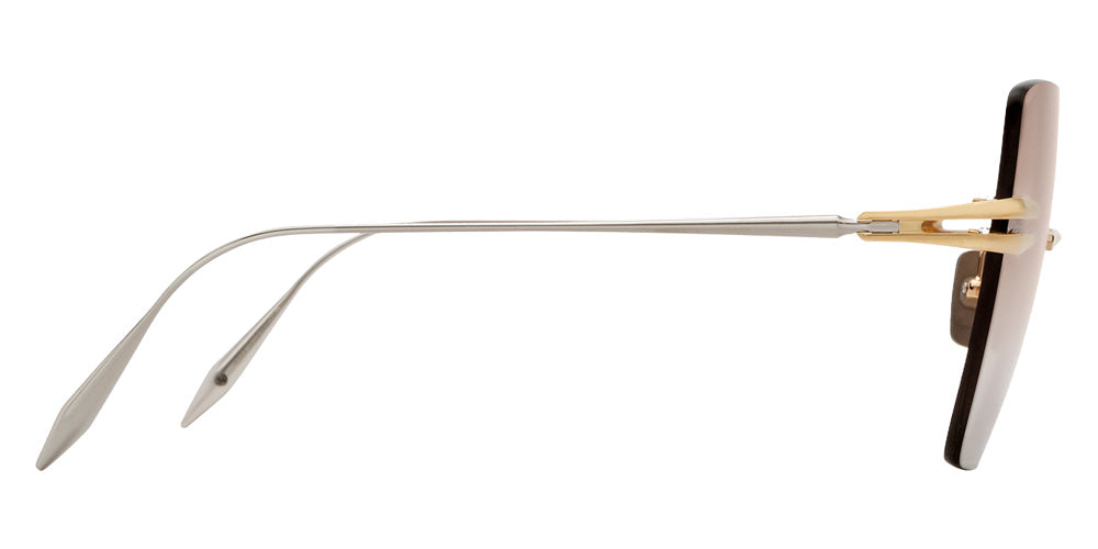 Dita® EMBRA Sunglasses DT DTS155-A-04 58 - White Gold/Silver