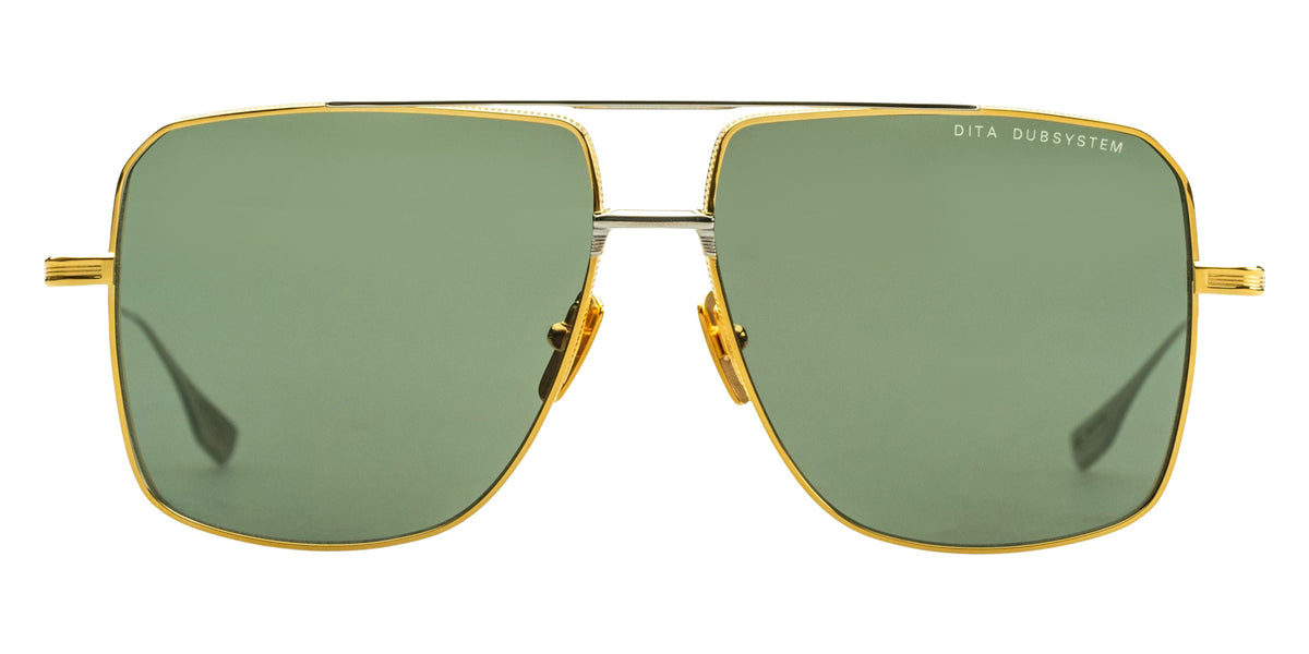 Dita® DUBSYSTEM Sunglasses DT DTS157-A-01 63 - Yellow Gold/Silver