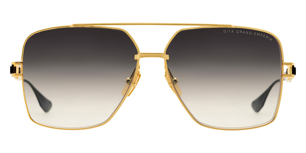 Dita® GRAND-EMPERIK Sunglasses DT DTS159-A-01 61 - Yellow Gold/Matte Black