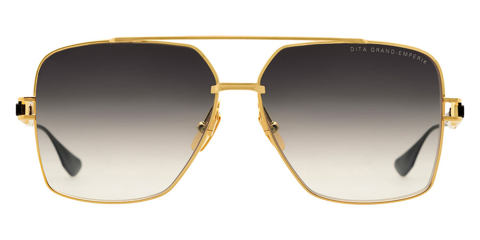 Dita® GRAND-EMPERIK Sunglasses DT DTS159-A-01 61 - Yellow Gold/Matte Black