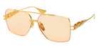 Dita® GRAND-EMPERIK Sunglasses DT DTS159-A-04 61 - Matte White/Yellow Gold