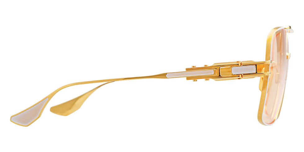 Dita® GRAND-EMPERIK Sunglasses DT DTS159-A-04 61 - Matte White/Yellow Gold