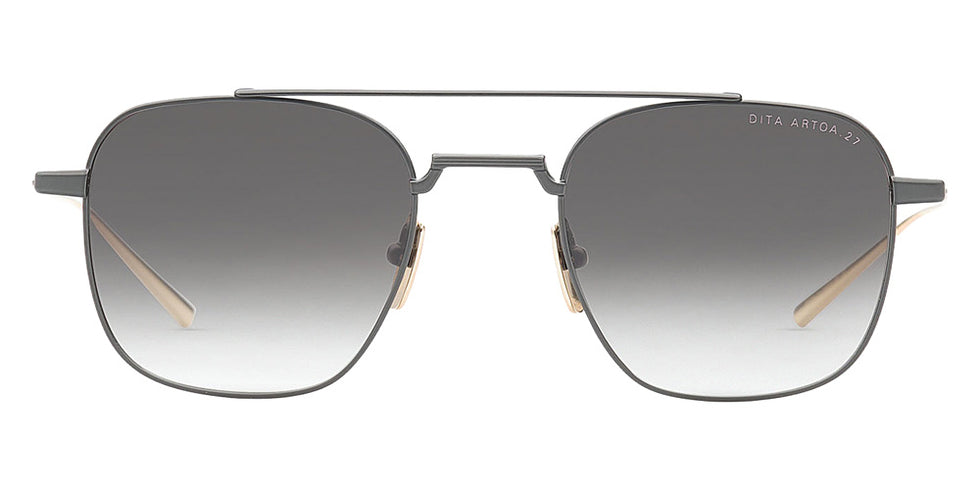 Dita® ARTOA.27 Sunglasses DT DTS163-A-02 50 - Black Iron/White Gold