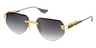 Dita® GRAND-IMPERYN Sunglasses DT DTS164-A-01 56 - Yellow Gold/Black Iron