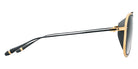 Dita® INTRACRAFT Sunglasses DT DTS165-A-01 59 - Yellow Gold/Black Iron