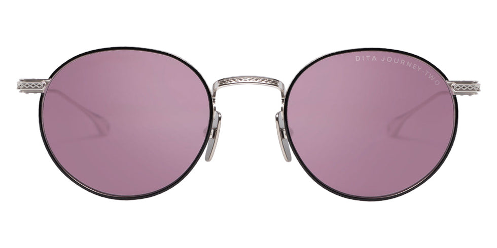 Dita® JOURNEY-TWO Sunglasses DT DTS168-A-01 49 - Silver-Black