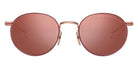 Dita® JOURNEY-TWO Sunglasses DT DTS168-A-02 49 - Rose Gold/Cherry Red
