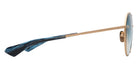 Dita® SYSTOIC-ONE Sunglasses DT DTS175-A-03 59 - Matte White Gold/Nautilus Blue Swirl