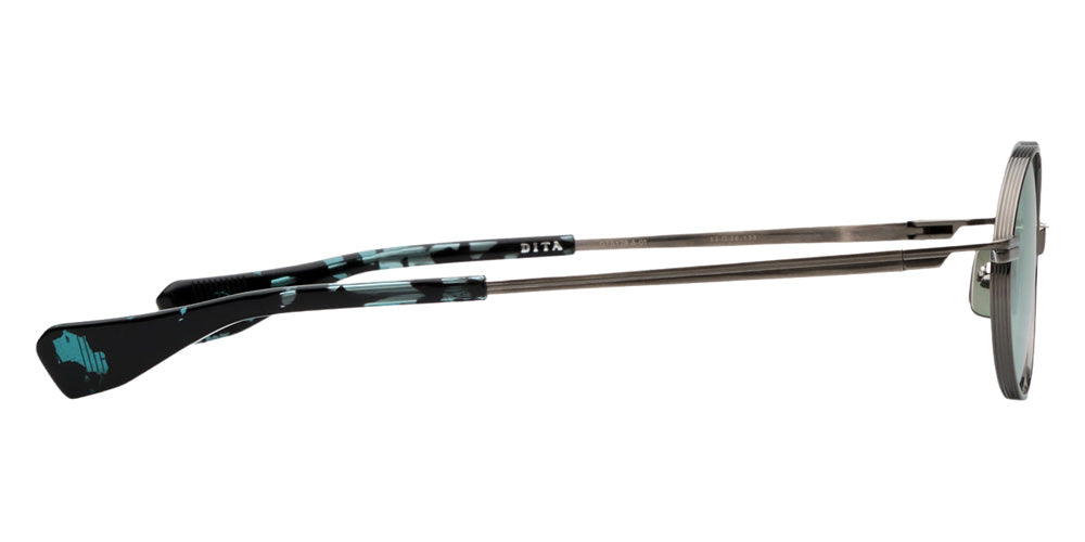 Dita® POETICON-ONE Sunglasses DT DTS178-A-01 52 - Brushed Dark Gun/Silver