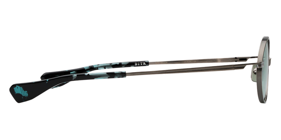 Dita® POETICON-ONE Sunglasses DT DTS178-A-01 52 - Brushed Dark Gun/Silver