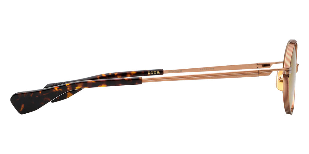 Dita® POETICON-ONE Sunglasses DT DTS178-A-02 52 - Brushed Rose Gold/White Gold