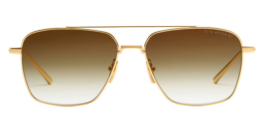 Dita® ARTOA.57 Sunglasses DT DTS181-A-01 57 - Yellow Gold