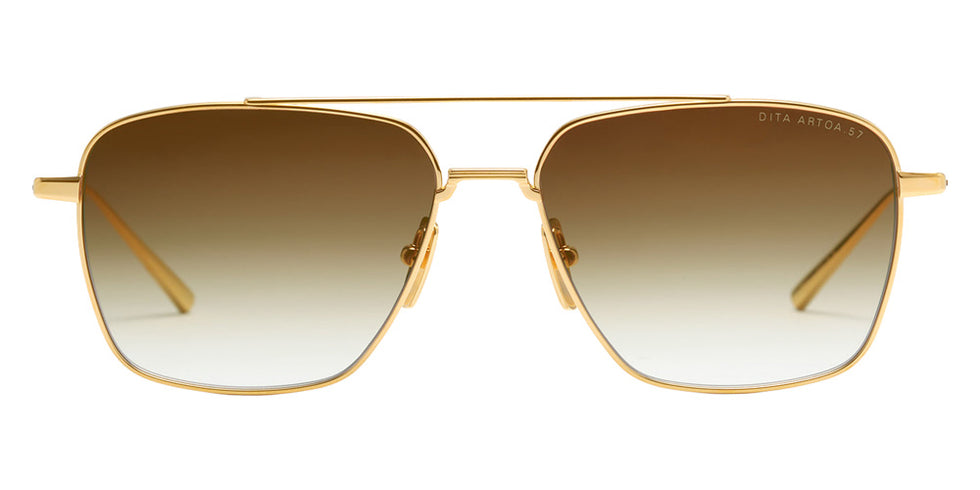 Dita® ARTOA.57 Sunglasses DT DTS181-A-01 57 - Yellow Gold