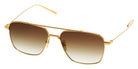 Dita® ARTOA.57 Sunglasses DT DTS181-A-01 57 - Yellow Gold